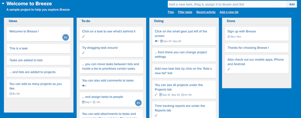 Kanban Board Example