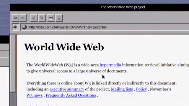 The first website