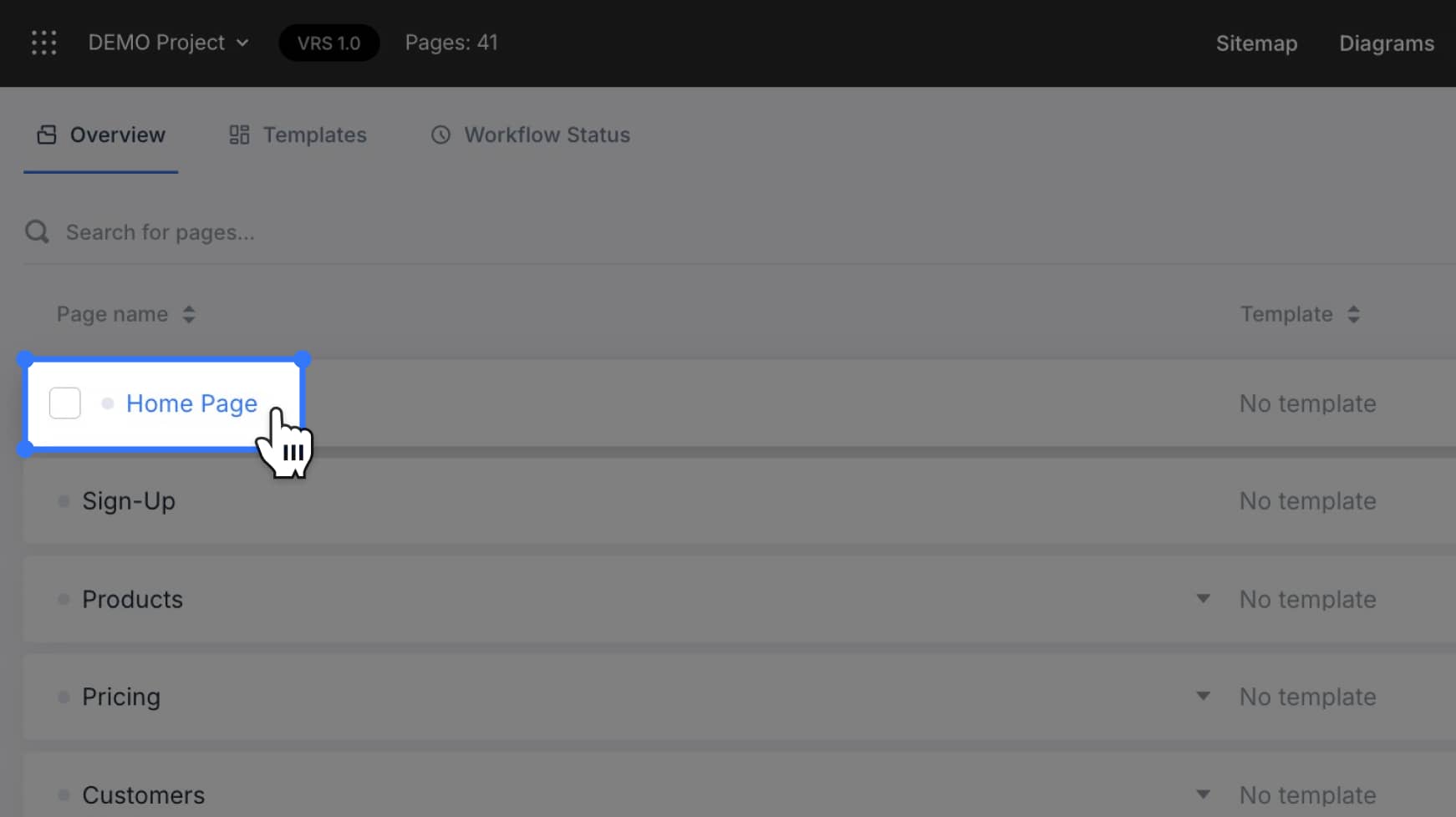 Content Planner dashboard clearly visible with page listings