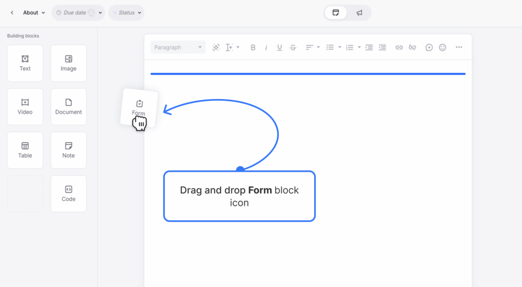 Adding a Form Builder Block | Slickplan