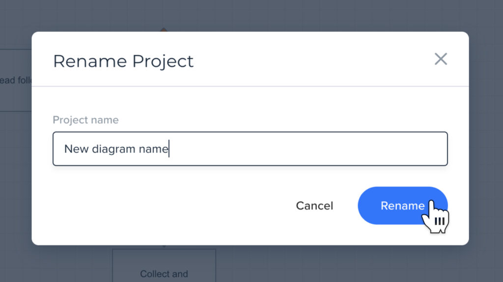 Rename a Diagram | Slickplan