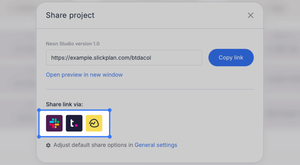 Using Preview Mode to Share Projects | Slickplan