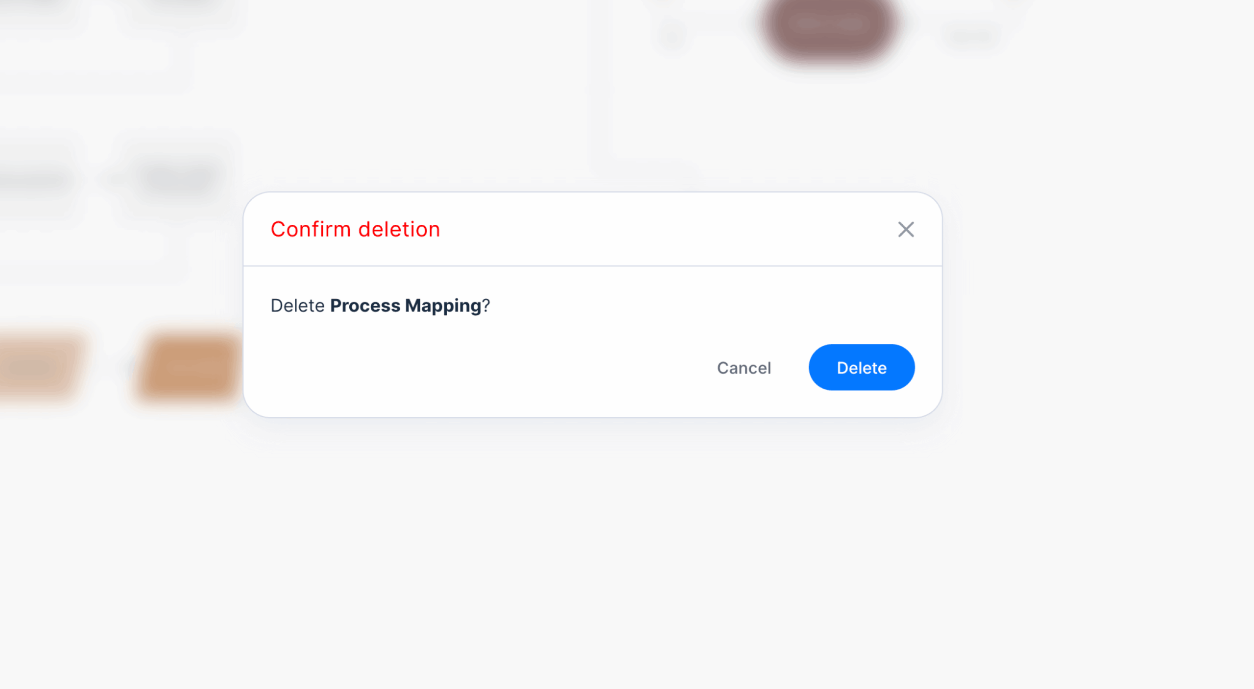 Confirmation dialog asking whether to delete the selected diagram.